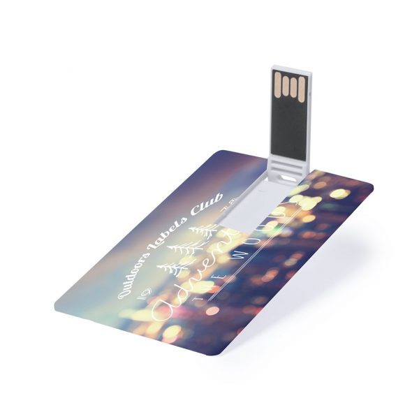 Memoria USB Pendrive forma tarjeta 16GB, Ref: 5848