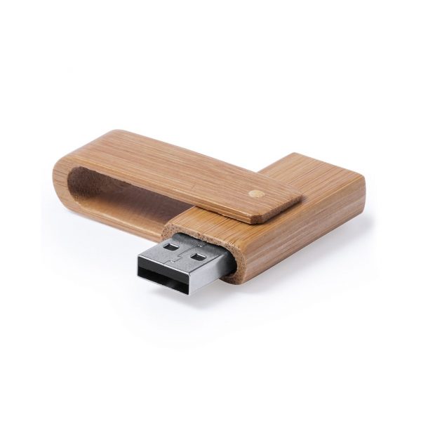 Memoria USB Pendrive de bambú 16GB, ref: 6125