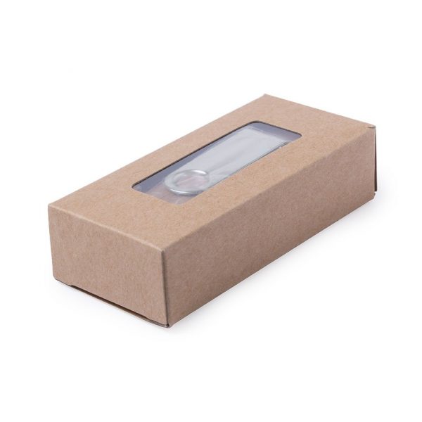Memoria USB Pendrive de bambú carcasa metal 16GB, Ref.: 6229 - Imagen 3