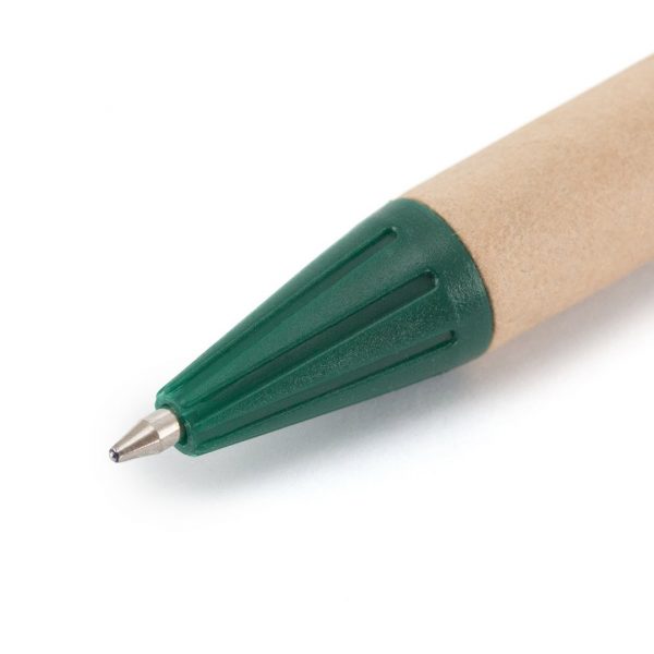 Boligrafo de cuerpo de cartón reciclado kraft varios colores ref: 9696 - Imagen 5