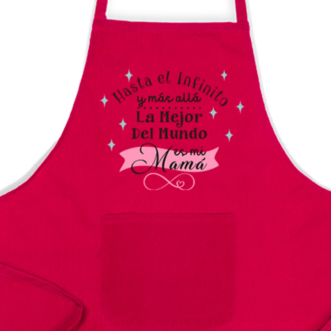 Delantal, Día de la Madre, hasta el infinito y más allá