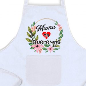 Delantal, Día de la Madre, te queremos