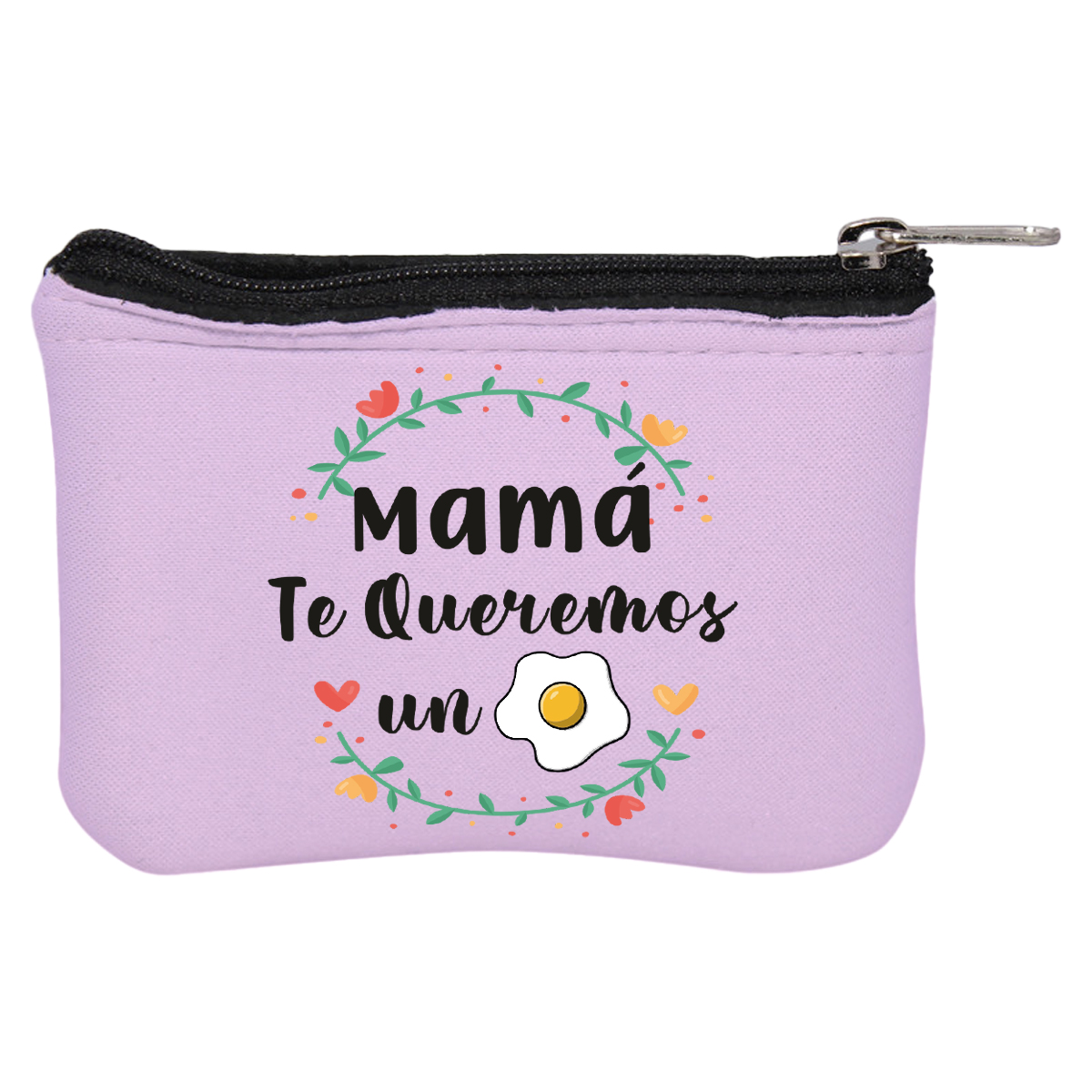 Monedero de neopreno, Día de la madre, te queremos un huevo