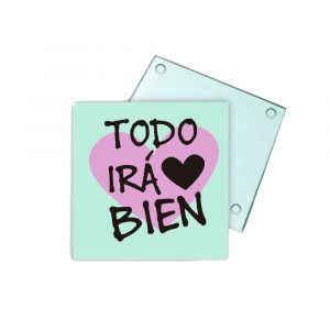 Posavasos de cristal, todo irá bien