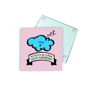 Posavasos de cristal, sigue durmiendo