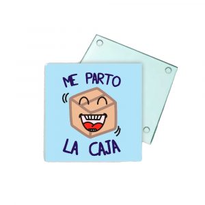 Posavasos de cristal, me parto la caja