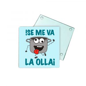 Posavasos de cristal, se me va la olla