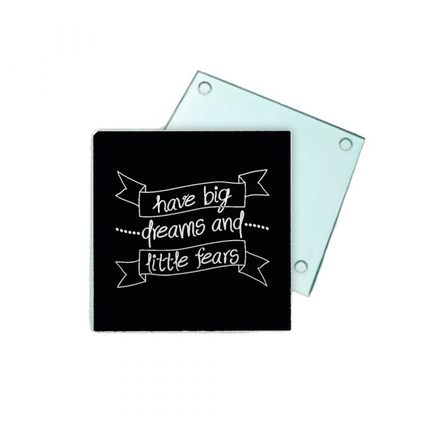 Posavasos de cristal, big dreams