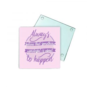 Posavasos de cristal, Always