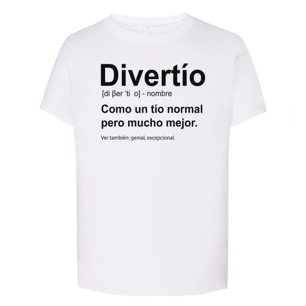 Camiseta de algodón, para Tíos, Divertío - Imagen 2
