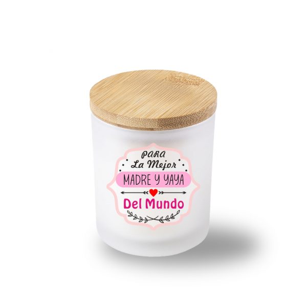 Vela, Día de la Madre, para la mejor madre y yaya