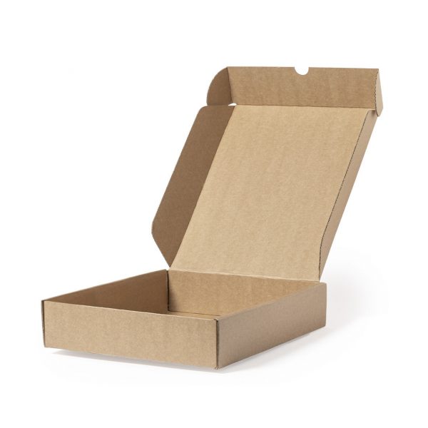 Caja cartón reciclado color kraf, medida 21 x 5 x 25 cm ref: 1310 - Imagen 5
