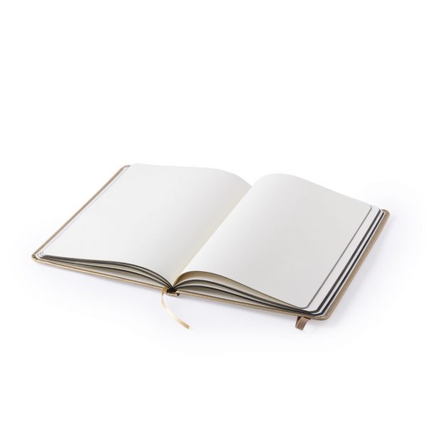 Libreta bloc notas tamaño A5, tapa polipiel dura color metalizado, Día de la Madre, las croquetas de tu madre - Imagen 3