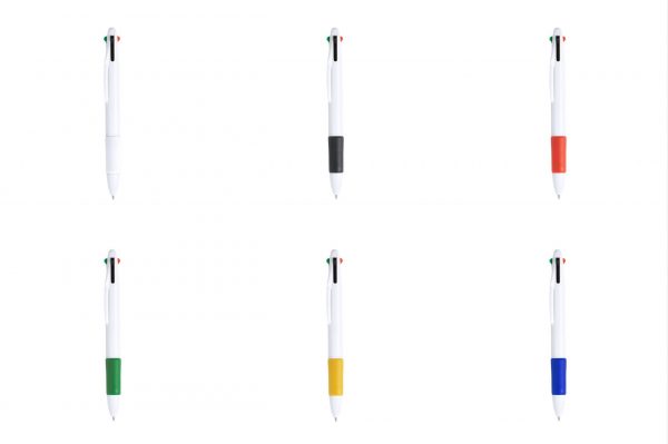 Boligrafo de 4 colores cuerpo de plastico, varios colores, ref:6336 - Imagen 2