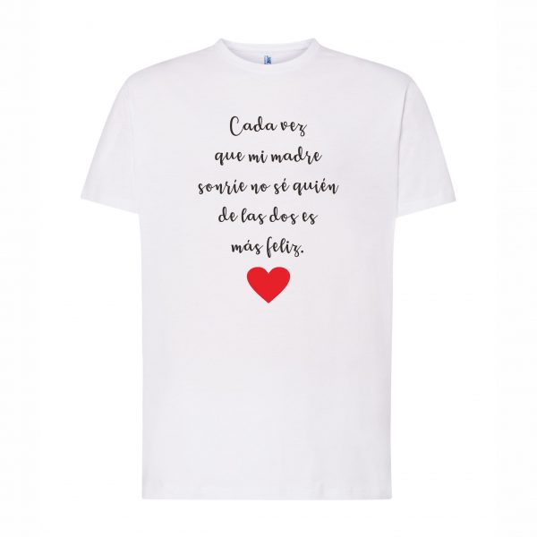 Camiseta de algodón, regalo para día de madre - Imagen 3