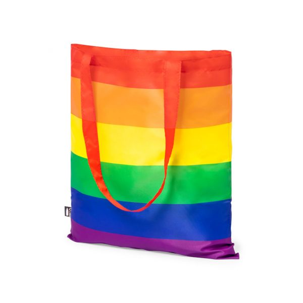 Bolsa de tela arcoiris 100% poliéster, Orgullo, ref: 1924