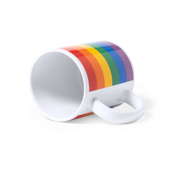 Taza cerámica arcoiris, Orgullo, Ref: 1925 - Imagen 2