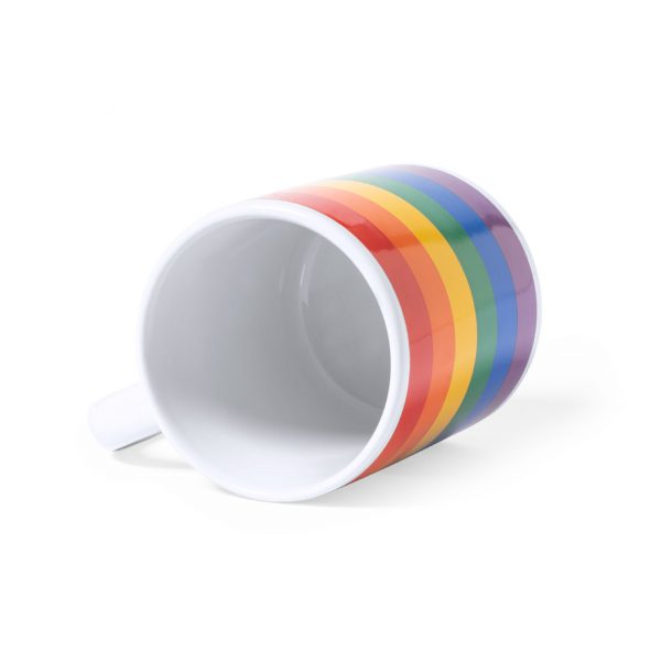 Taza cerámica arcoiris, Orgullo, Ref: 1925 - Imagen 4