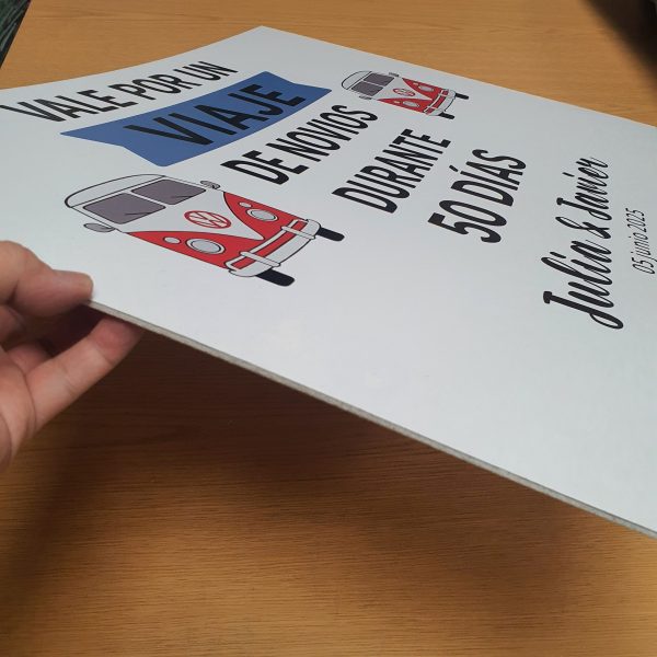 Cartel rígido de PVC personalizado - Imagen 2