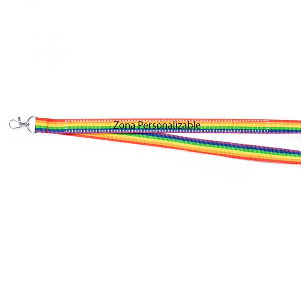 Lanyard arcoiris, Orgullo, Ref: 20930 - Imagen 2
