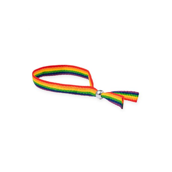 Pulsera de tela arcoiris, Orgullo, Ref: 20975