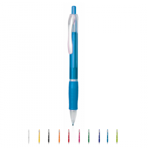 Boligrafo de cuerpo de plástico varios colores Ref:3523