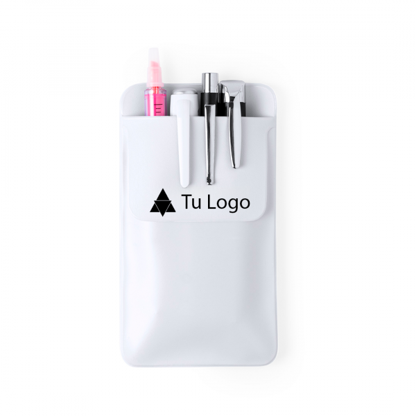Protector Bolsillo / Funda salvabolsillos de PVC para varios bolígrafos, Ref: 6082 - Imagen 4