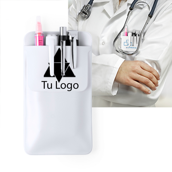 Protector Bolsillo / Funda salvabolsillos de PVC para varios bolígrafos, Ref: 6082 - Imagen 6