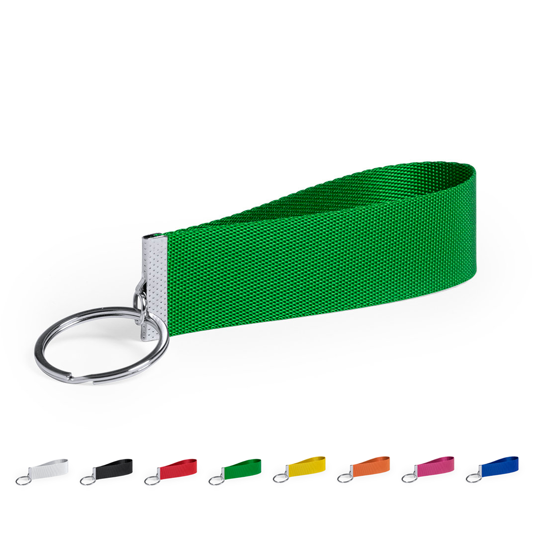 Llavero en resistente poliéster y metal Ref: 6488