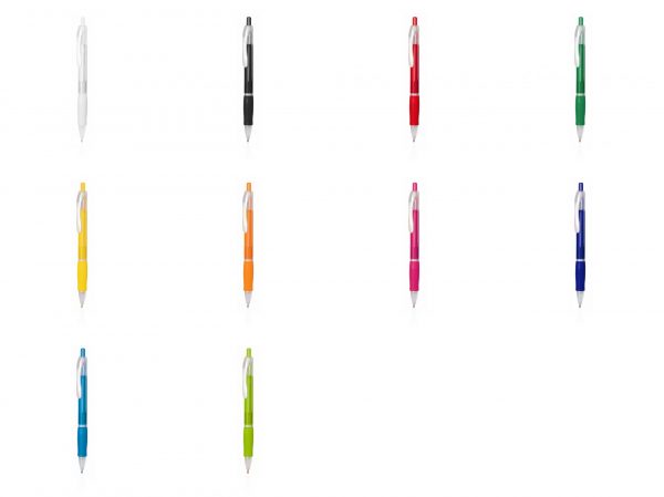 Boligrafo de cuerpo de plástico, varios colores, Ref.:3523 - Imagen 3