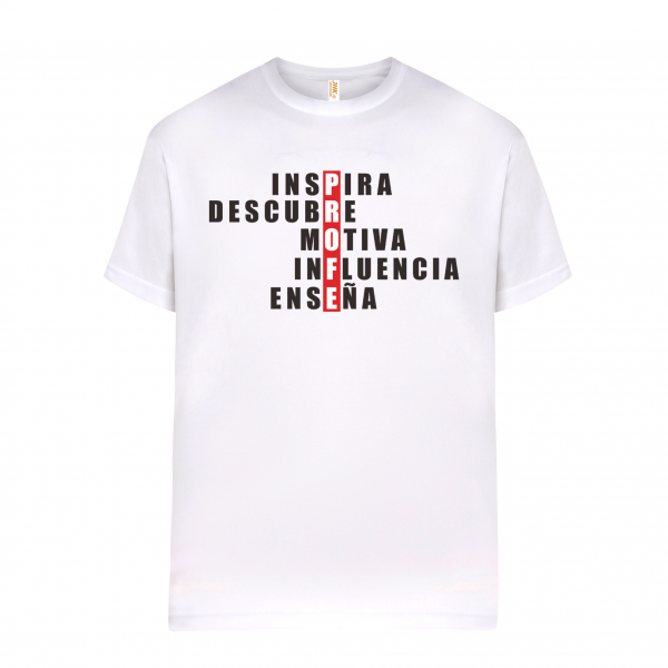Camiseta de algodón, para profe, PROFE
