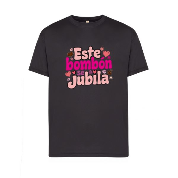 Camiseta de algodón, para jubilados, este bombón se jubila - Imagen 2