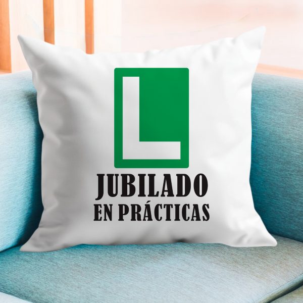 Cojín, para jubilados, jubilado en prácticas
