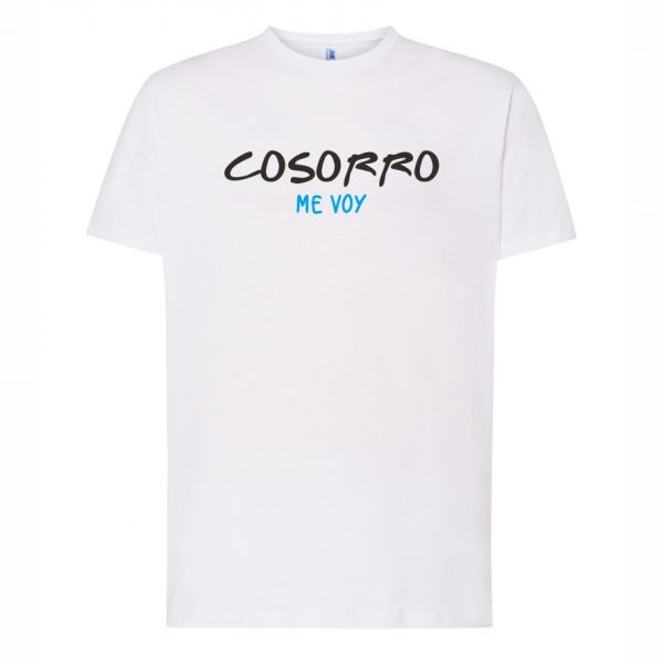 Camiseta de algodón, para despedida del jefe: Cosorro, me voy - Imagen 2