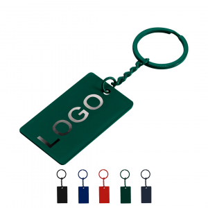 Llavero de elegante acero inoxidable Ref: 21904