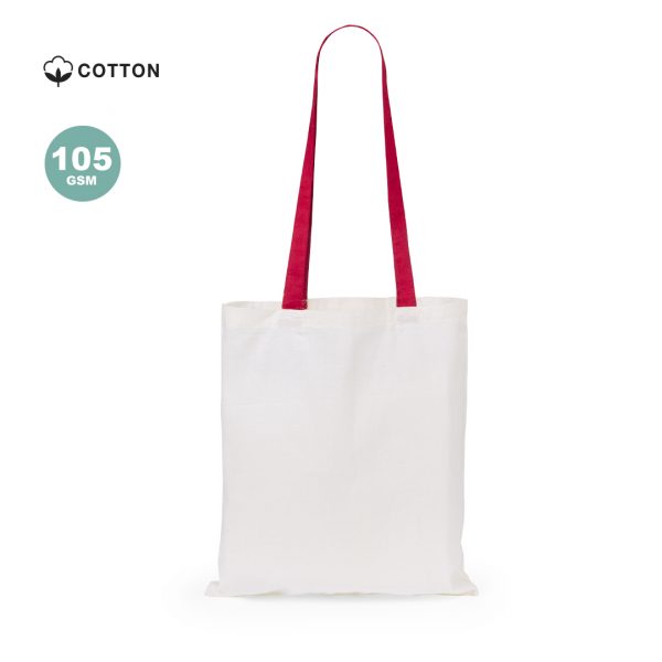 bolsa de tela bicolor personalizada