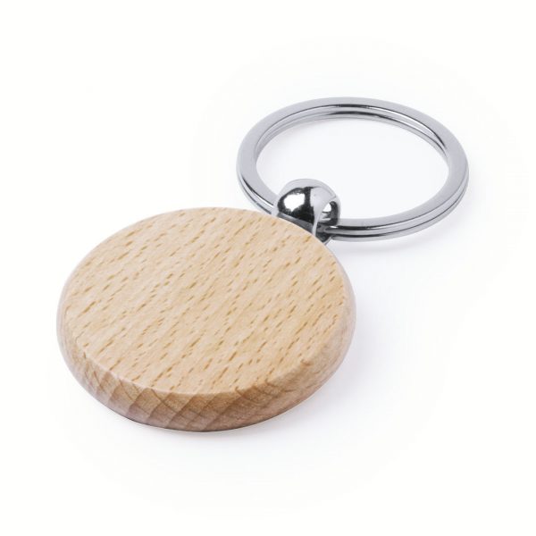 Llavero personalizado de madera natural, Ref: 6204 - Imagen 8
