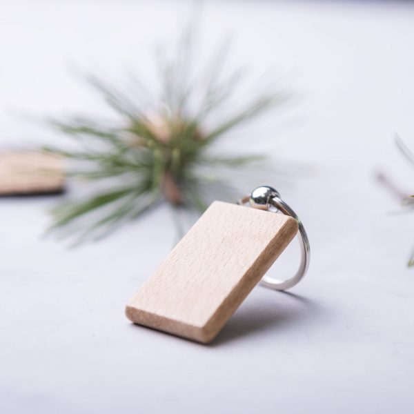 Llavero personalizado de madera natural, Ref: 6204 - Imagen 15
