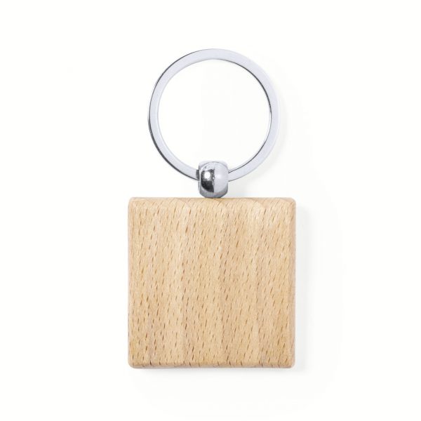 Llavero personalizado de madera natural, Ref: 6204 - Imagen 12