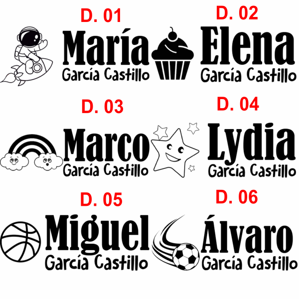 Sello para ropa personalizado - Imagen 3