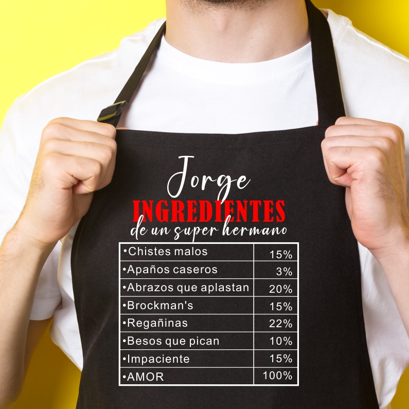 regalo hermano cocinero