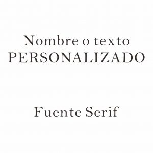 Pegatina vinilo texto o nombre personalizado con letras Serif