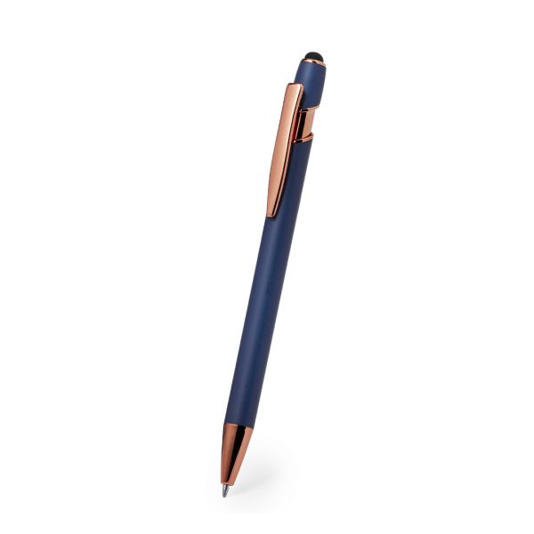 Bolígrafo puntero táctil de aluminio mate con detalles color cobre Ref: 20658 - Imagen 2