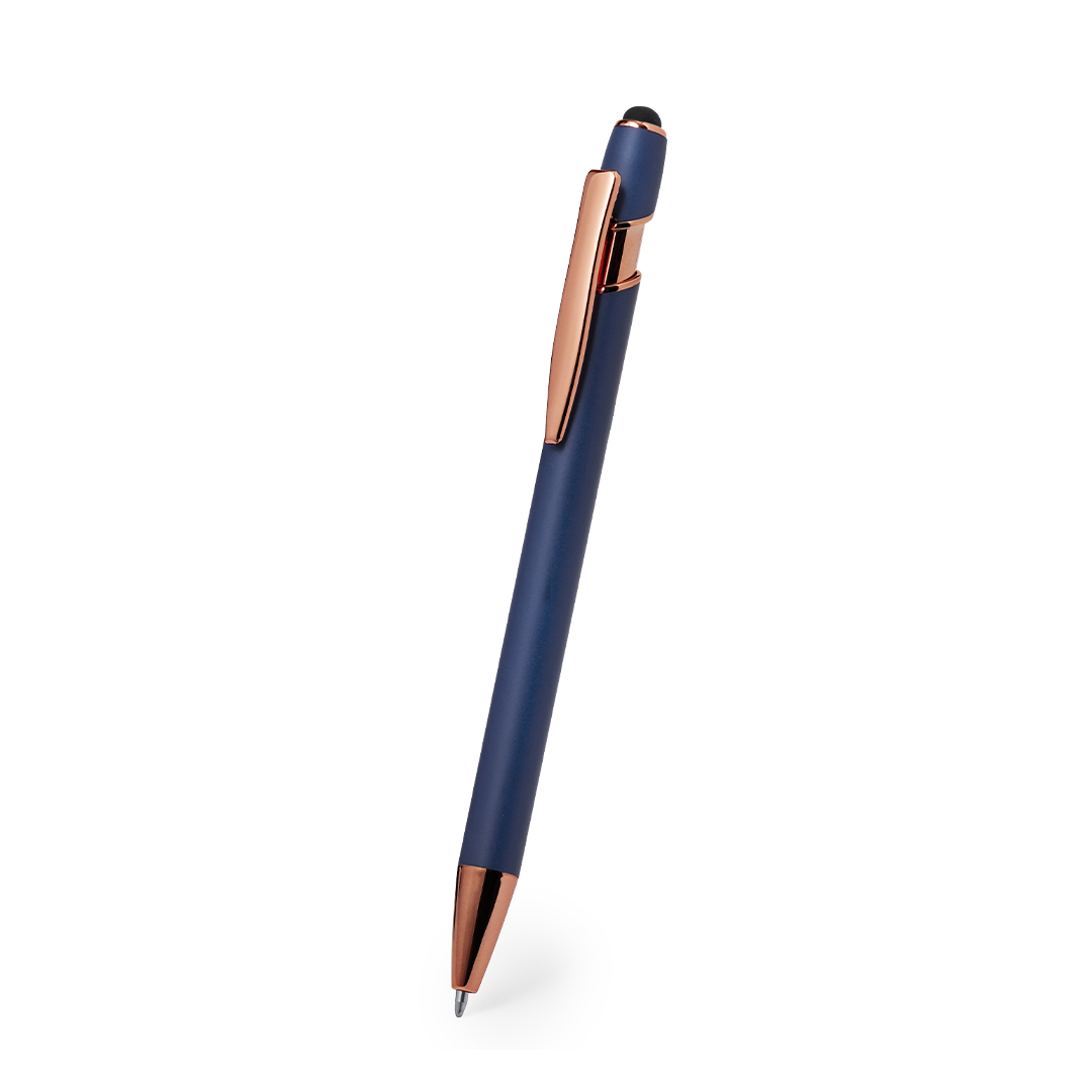 Bolígrafo puntero táctil de aluminio mate con detalles color cobre Ref: 20658 - Imagen 2