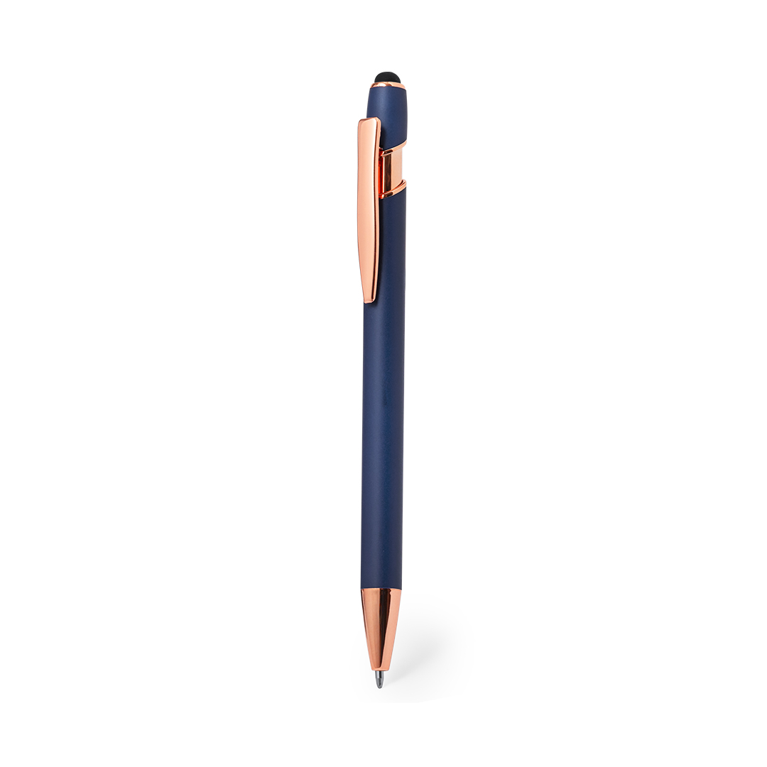 Bolígrafo puntero táctil de aluminio mate con detalles color cobre Ref: 20658 - Imagen 5