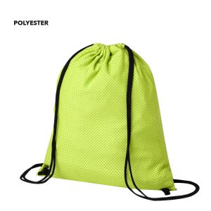 Mochila personalizada de cuerdas en poliéster y argollas de refuerzo Ref: 21133