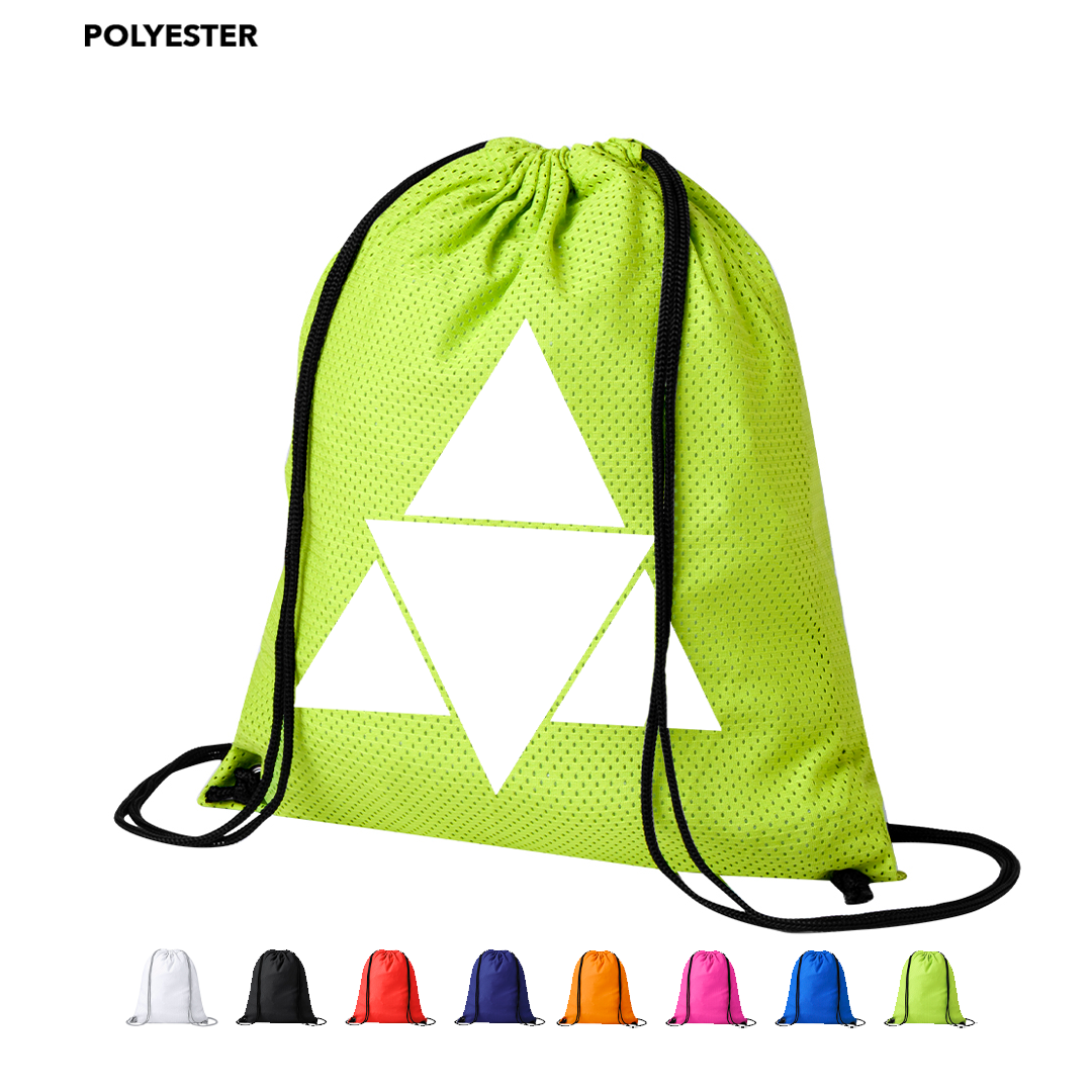 Mochila de cuerdas en poliéster y argollas de refuerzo Ref: 21133