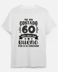 Camiseta de algodón me ha costado