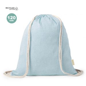 Mochila de cuerdas personalizada algodón reciclado 100% y 120 g/m² Ref: 6392