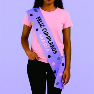 Banda de tela personalizada